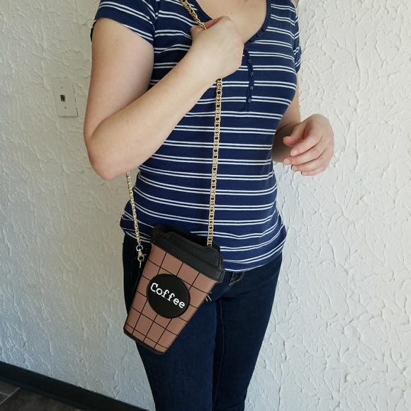 Last one! Coffee purse coffee cup purse food purse - Picture 8 of 8